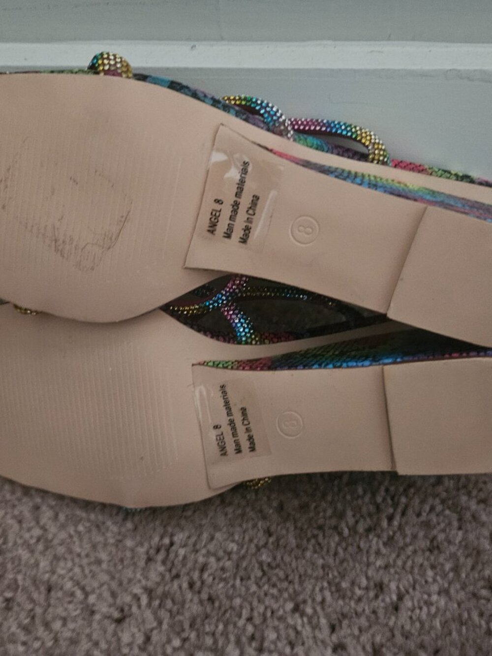 Multicolor heels - Picture 3 of 3